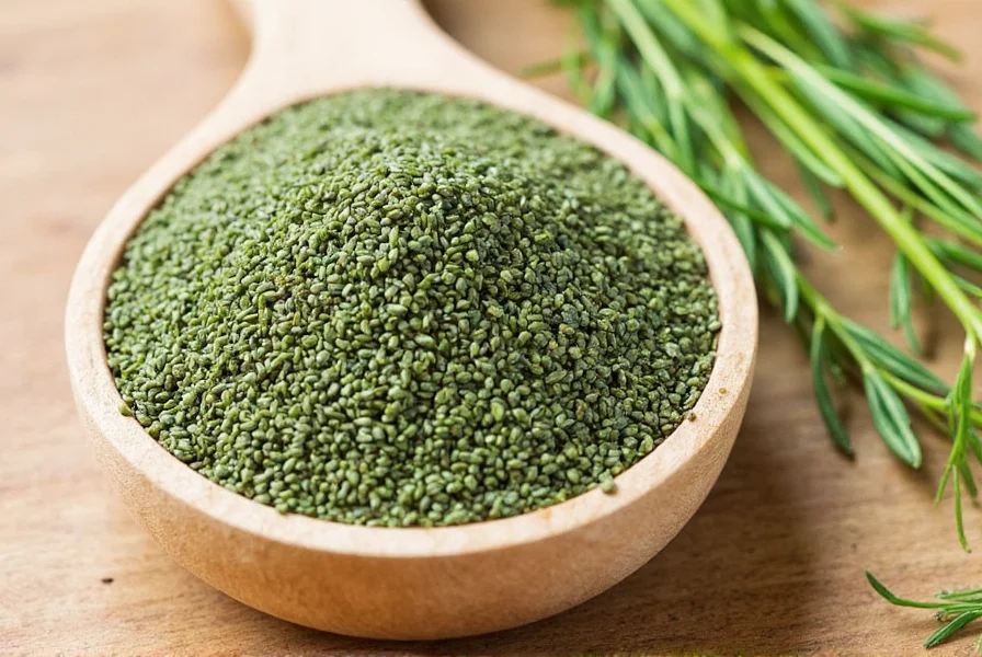 Comparison table of dill seed substitutes