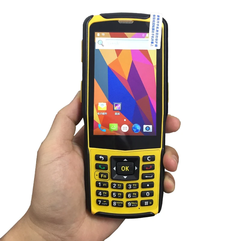 

New Warehouse Android Mobile Rugged Industrial Pdas Barcode Scanner