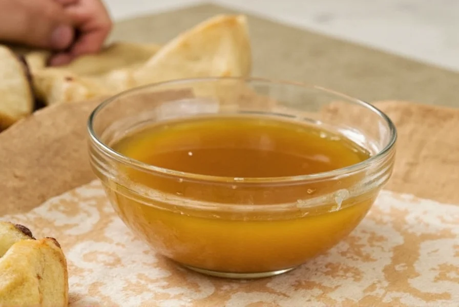 Step-by-step preparation of homemade japanese ginger dressing showing fresh ginger being grated and ingredients being whisked in a glass bowl