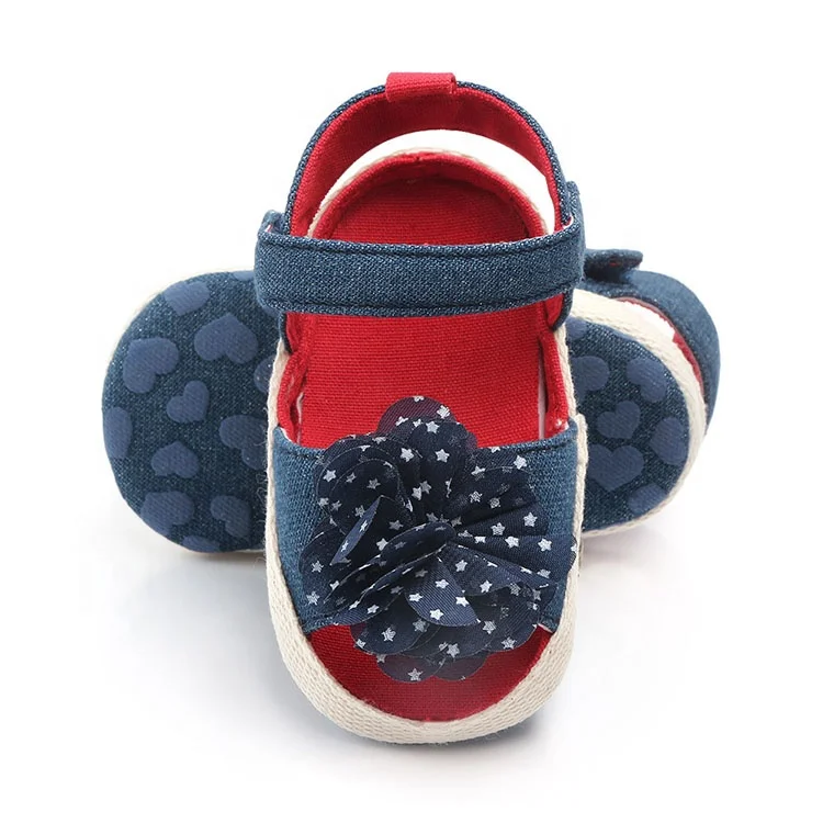 

Summer new designs cute baby comfort shoes cotton sandals, As pics shown