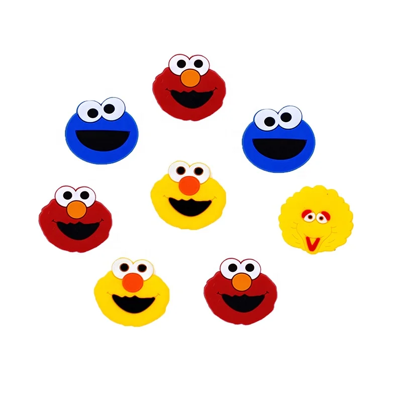 

Sesame Street Flatback Charms for Hair Accessories DIY Gadgets Charms Fit Phone Case, As picture