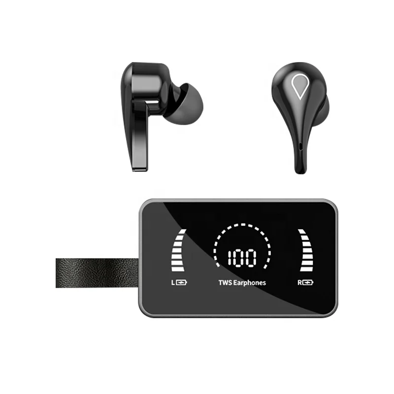 

Mirror charging case with 3500mah power bank for wireless earbuds