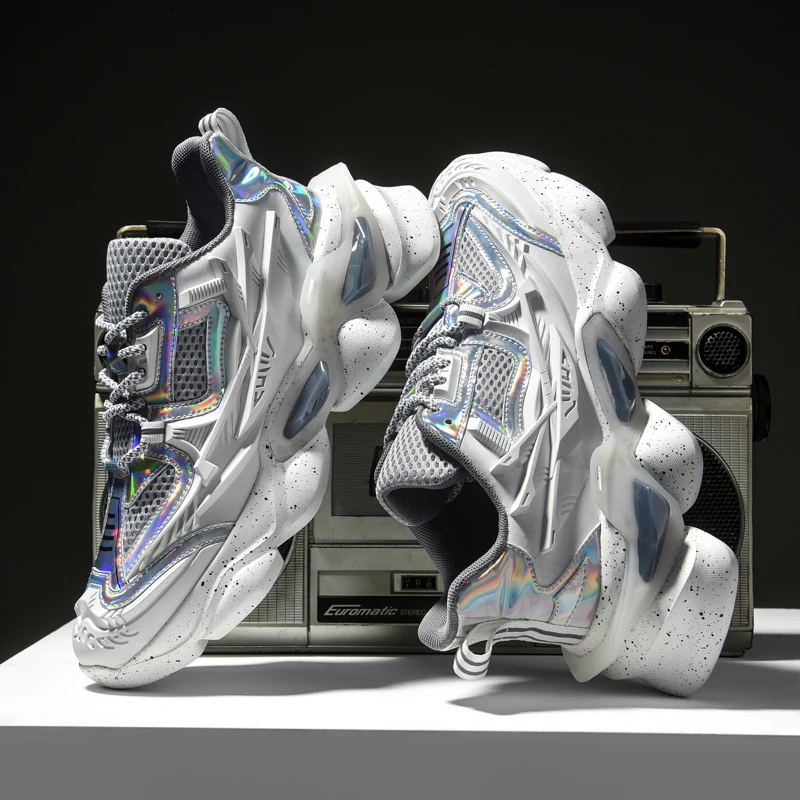 

Jinbeile Men Fashion Shoes Luxury Trainer Sneakers Male Running Shoes Trendy and Versatile Casual Shoe Sneakers for Men