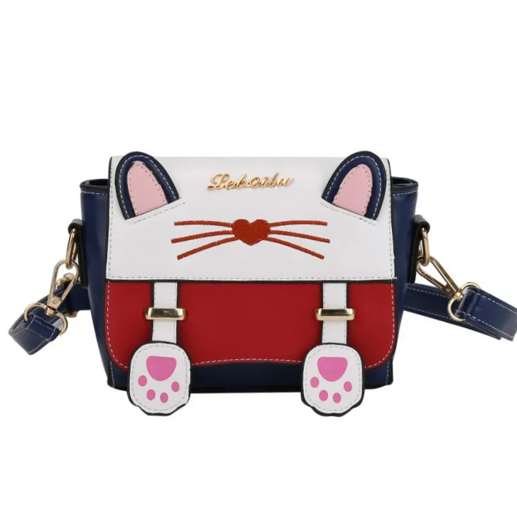 

2021 new mini square bag Korean cartoon messenger bag ladies shoulder bag