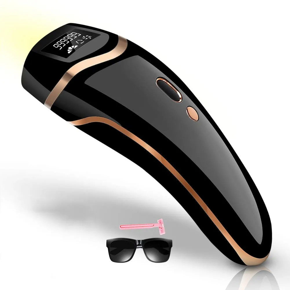 

Amzon hot selling IPL Hair Removal Permanent Painless Laser Hair Remover Device for Women and Man Upgrade to 999,999 Flashes