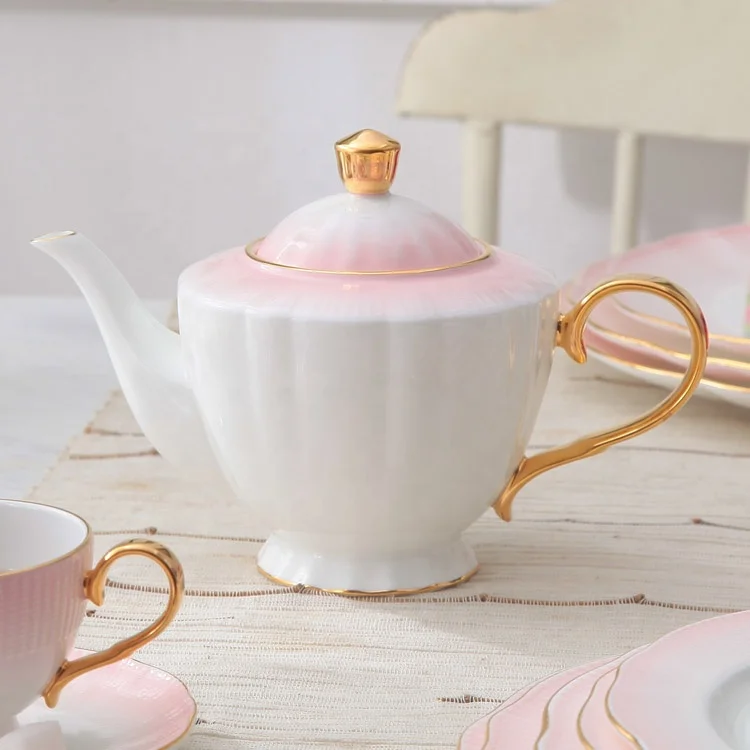 Bone china teapot