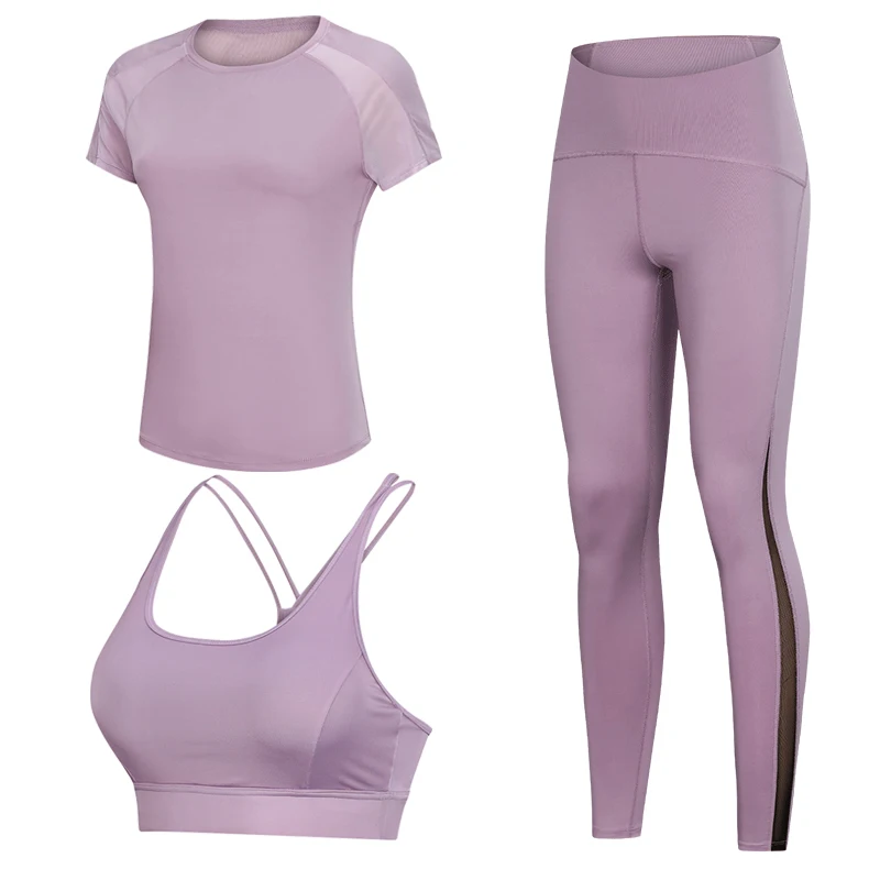 

Womens High Waisted Workout Leggings/Ladies Gym Wear Set Tow Piece Set/Sports Bra For Women, As picture