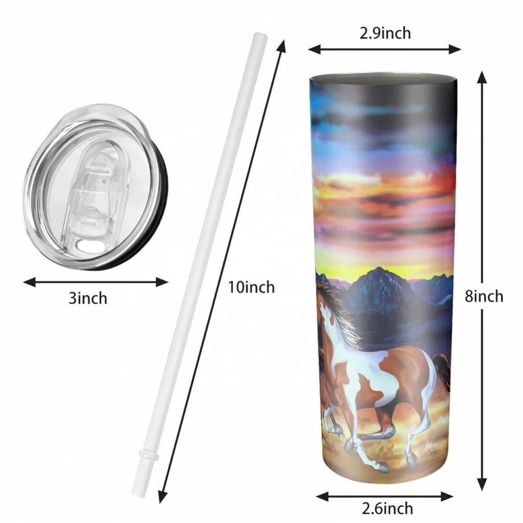 

2021 Souvenir Stores Minimalist Wholesale Ceramic Cups Free Running Horse Car Cup New Style