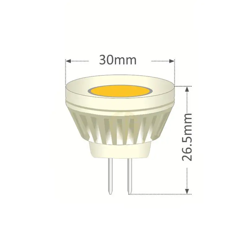 Mr11 Gu4 Led Lamp Outdoor Garden Light Cob Bulb - Buy Mr11 Cob Lamp For ...