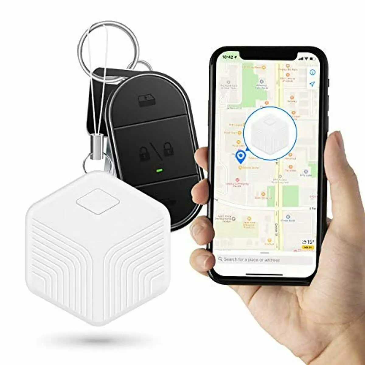 

Anti Lost Tracker Wireless Key Finder Luggage Tracker Tag Smart Locator Tuya APP Remote Control