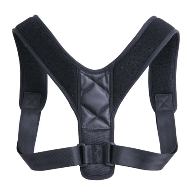 

Universal Posture Corrector For Men And Women Adjustable Upper Back Brace For Clavicle To Support Neck Back and Shoulder, Black or customized color