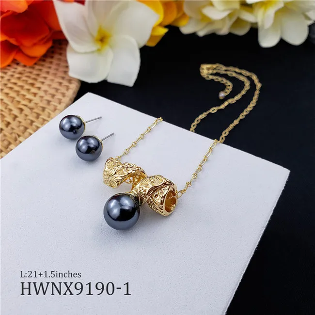 

hawaii gold plated jewelry necklace wholesale