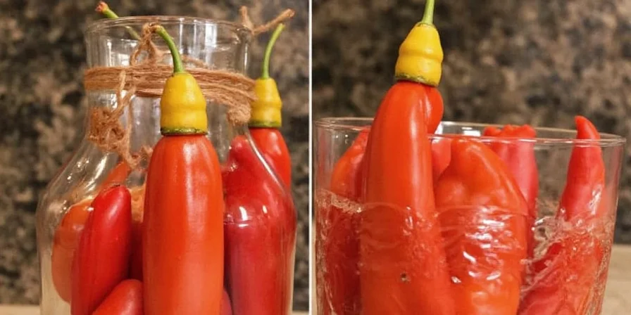 The Pepper Plant California Hot Sauce Bottle on Table