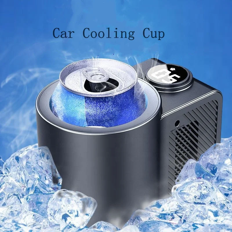 

12V Car Cooling Cup Holder Electric Cup Holder Smart Car Fast Cooler Mug