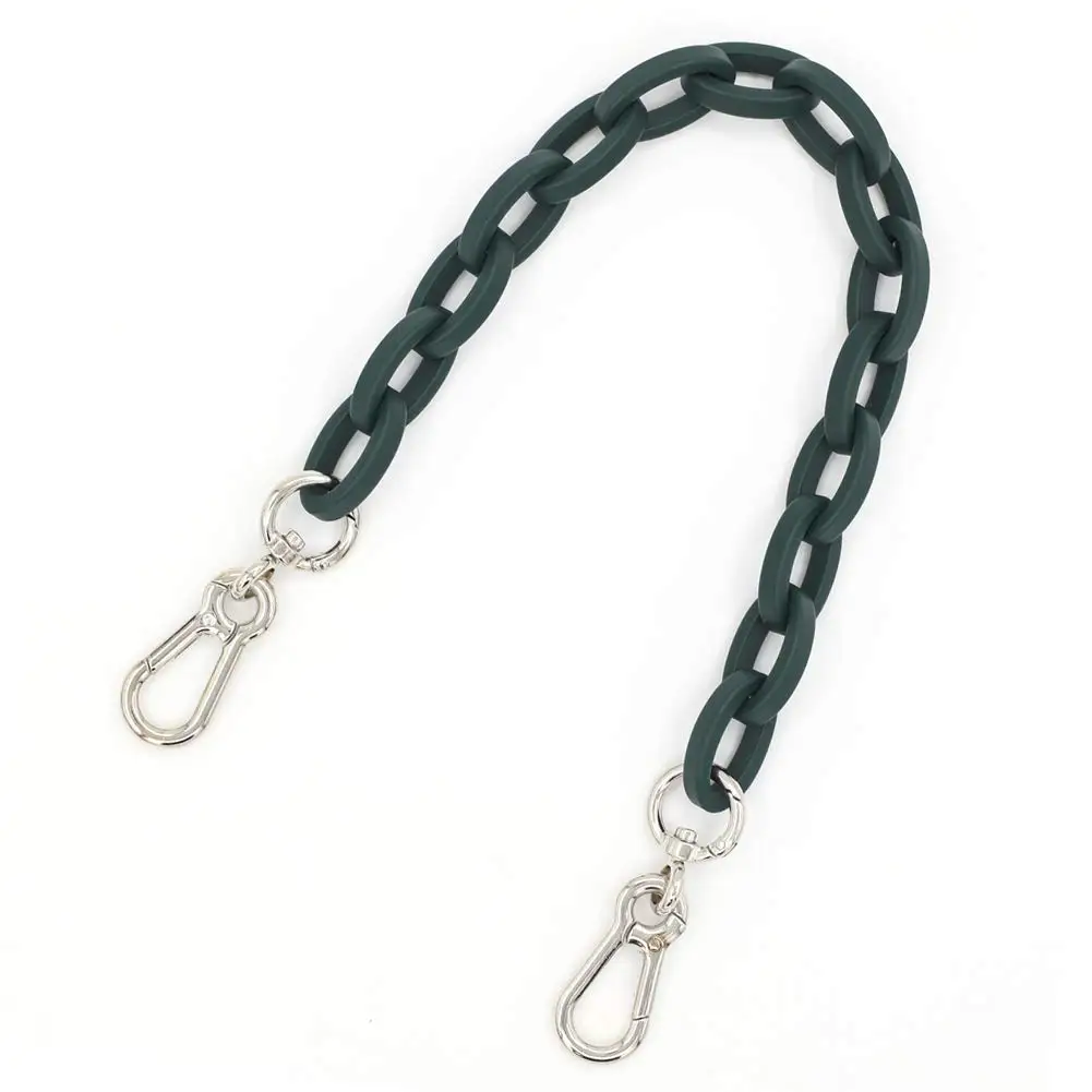 

Kesoil-Handbag Chain Straps Acrylic Purse Chain Strap Fashionable Replacement Purse Clutches Handles For Purse Handbags