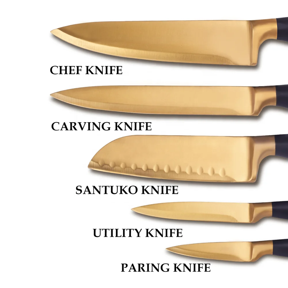 
5pc Kitchen Premium Professional Knife Set for Chef 