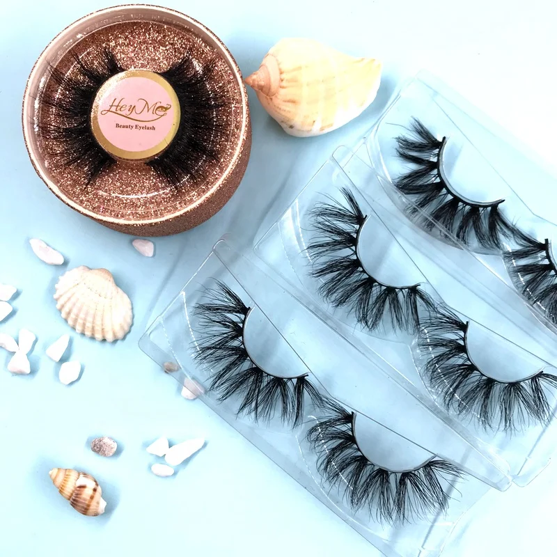 

OEM Manufacturer 100% Natural Material High Quality 25 MM Mink Lashes3d Wholesale Handmade False Eyelashes Vendor