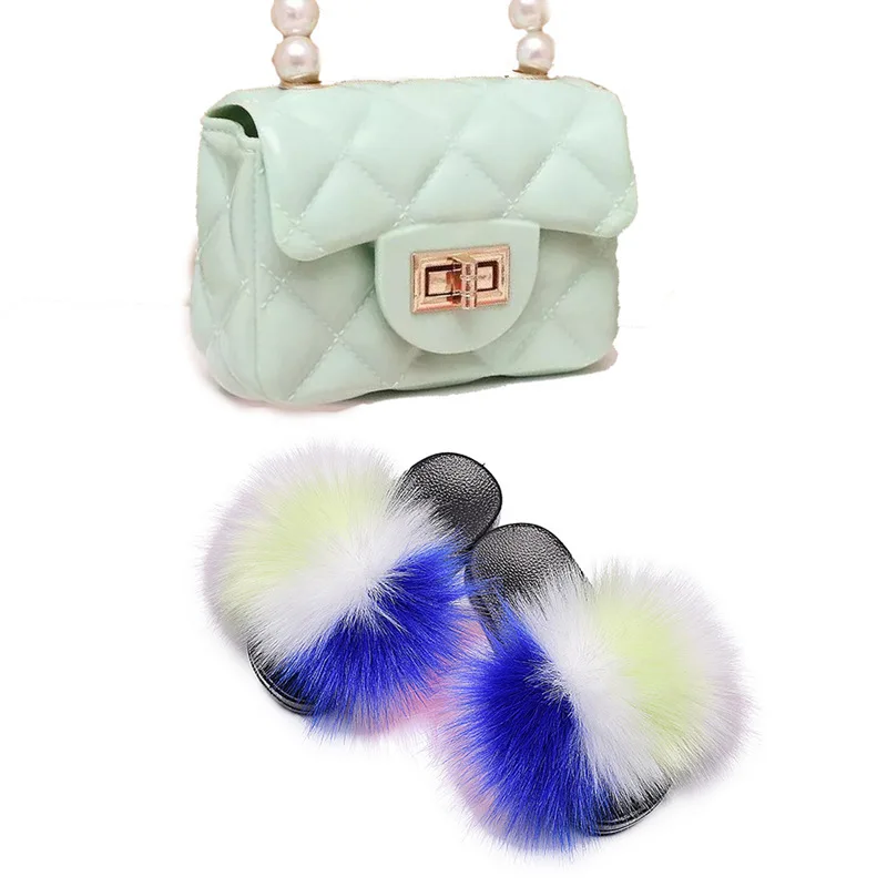 

New White Flip Flops Furry Plush House Slippers With High-end Quality, 39 colors