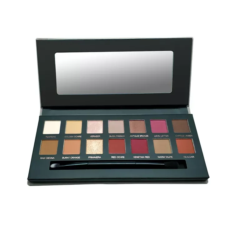 

Wholesale Oem Cosmetics Manufacturer Mini Custom Make Colorful Matte Eye Shadow Palette for Lady Beauty