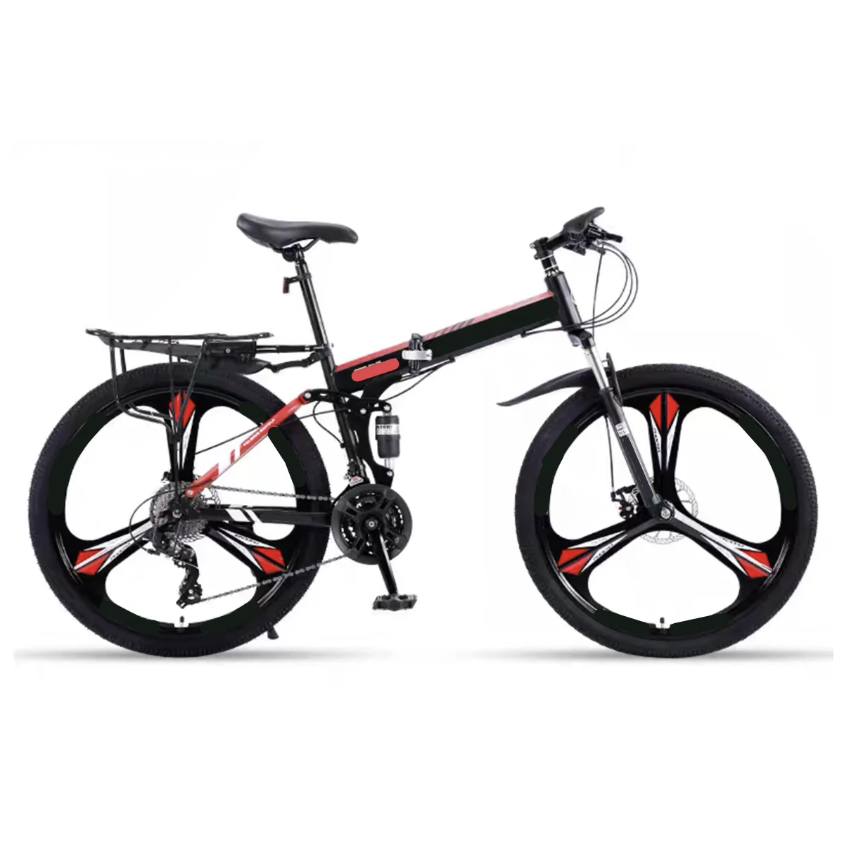 

High Quality Cheap Price Foldable Bikes Disc Brakes Folding Bicycles Upper Shock Absorber Bicycle Full Suspension Mountain Cycle