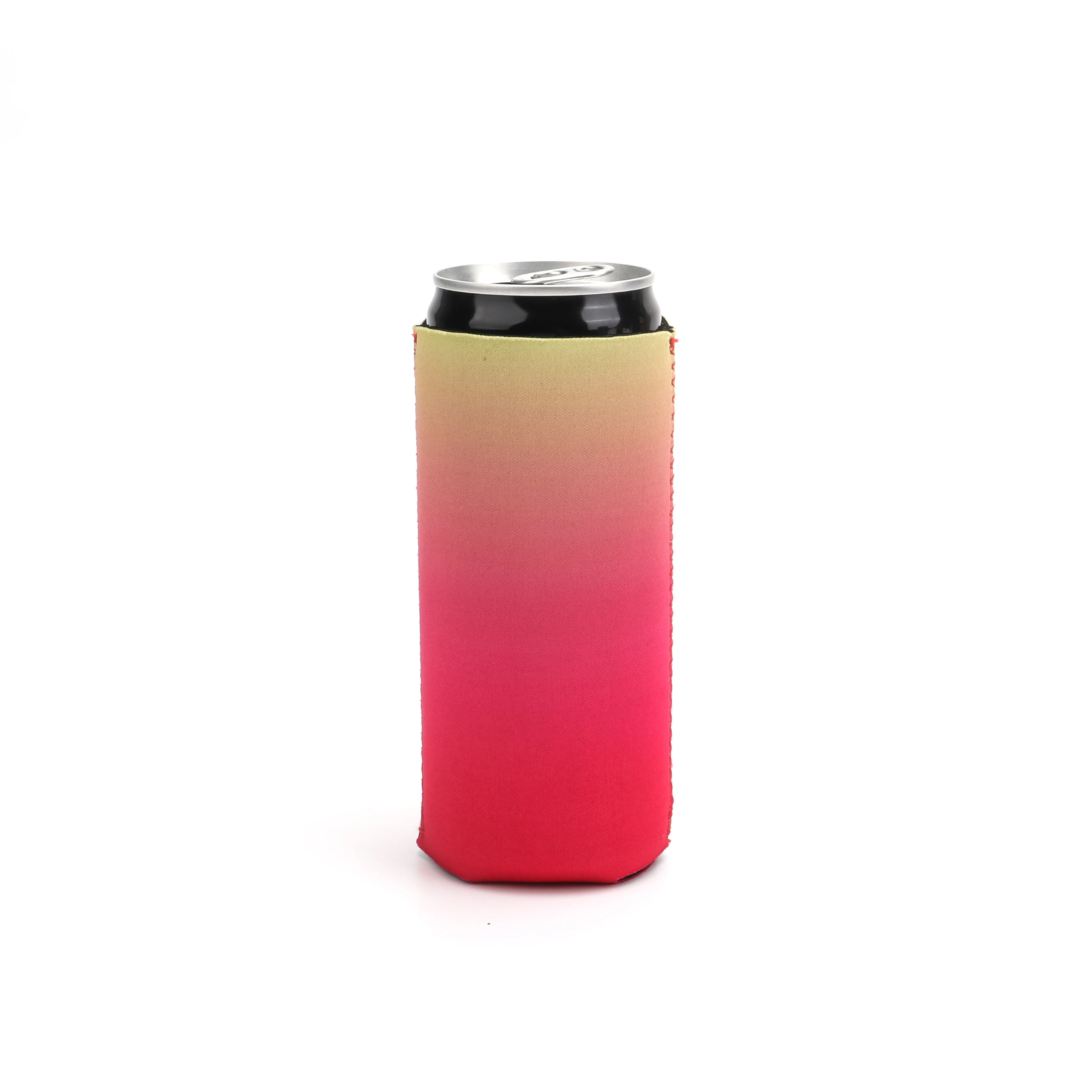 

Neoprene Foam Can Cooler Can Cooler Holder Sublimation Metal Beer Slim 12 OZ Pink Bag Insulated Custom Logo Printed CANS