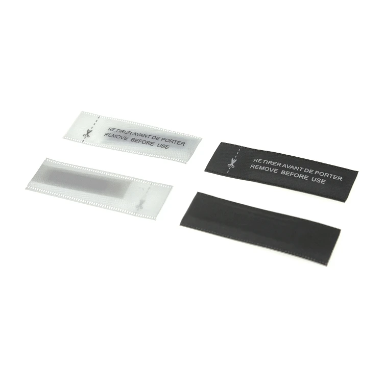 
Printing High Quality Nylon Cloth within Am Label inside Garment Label Anti-theft 