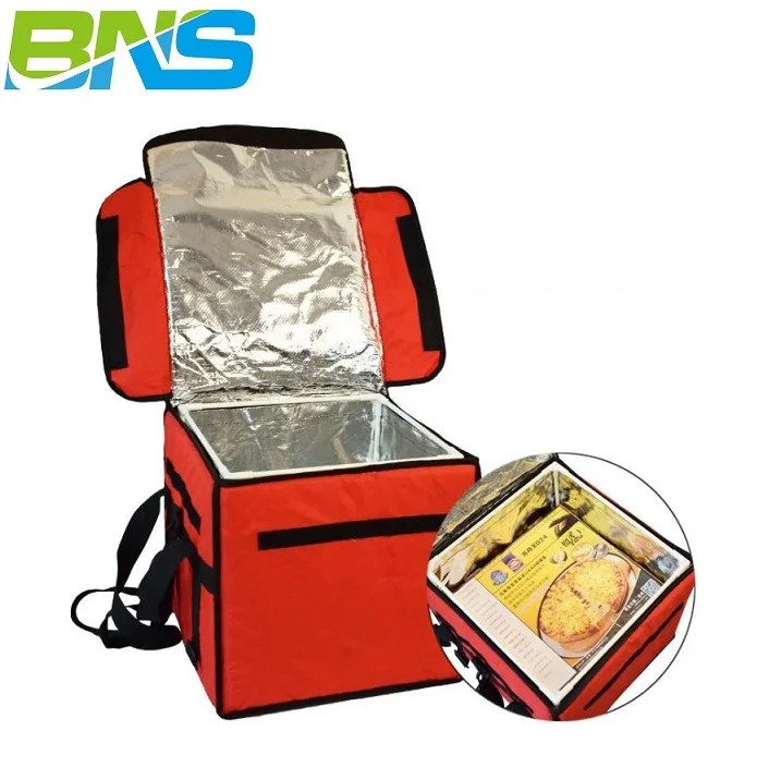 

Rechargeable home waterproof pizza insulated frozen warmer 12v DC heated element heating pad food delivery bag with heater