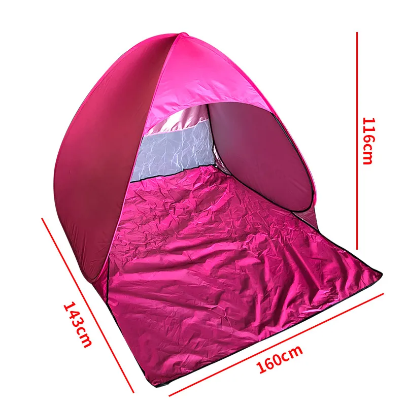 

Outdoor Waterproof 1-2 person Hiking Beach Folding Automatic Popup Instant Camping beach Tent