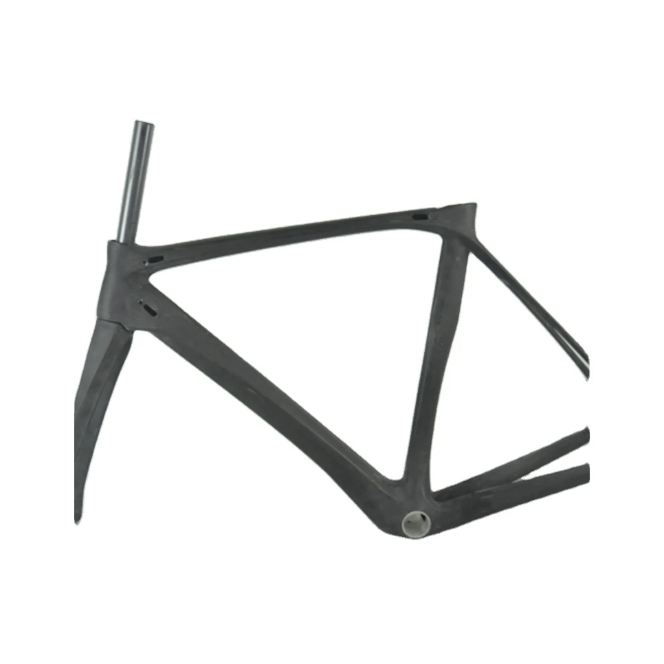 

C-clamper Style Ordinary Pedal Bicycle Frame Strong Bicycle Carbon Frame, Black