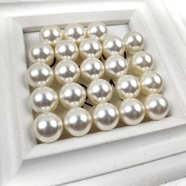 

Factory price High quality ABS No Hole pearl jewelry Accessories for Jewelry Making, Choose colors