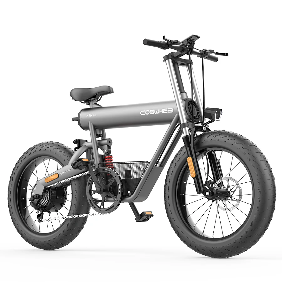 

Coswheel 48V 500W electric bicycle Electric bicycle with removable battery 20 inch tire electric bicycle