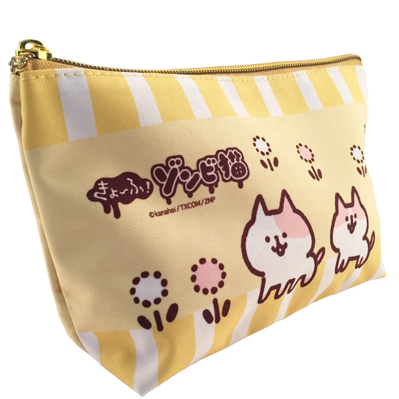 

Cute cat printed 300D PVC Travel Cosmetic Toiletries Bag