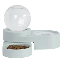 

Pet Feeder Dog Cat Bowls Automatic Plastic Pet Cat Dog Food Drinking Water Dispenser Fountain