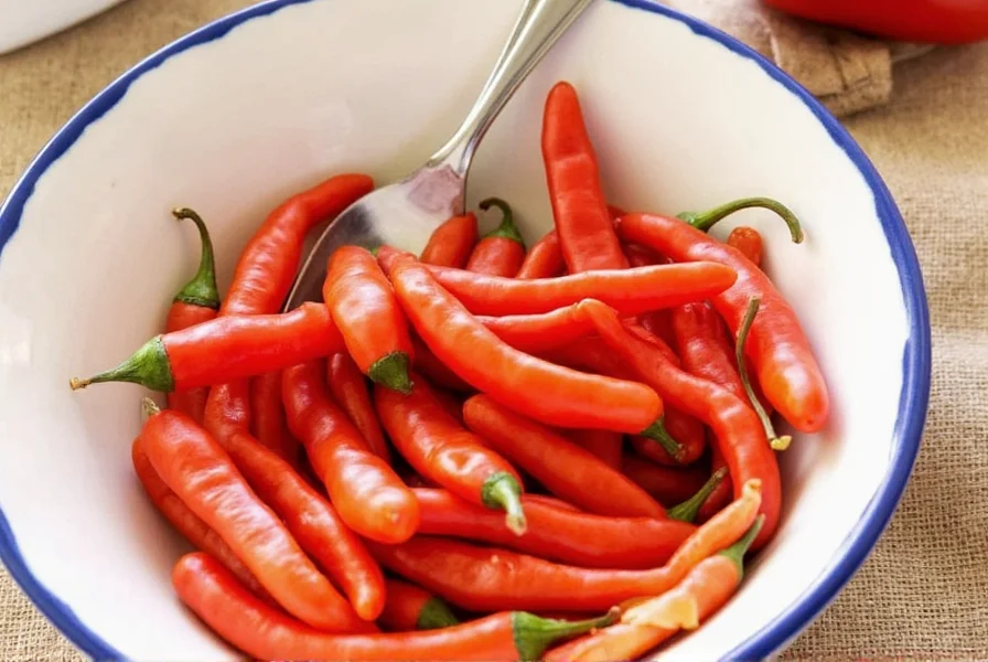 Fresh green Anaheim chile peppers in a basket