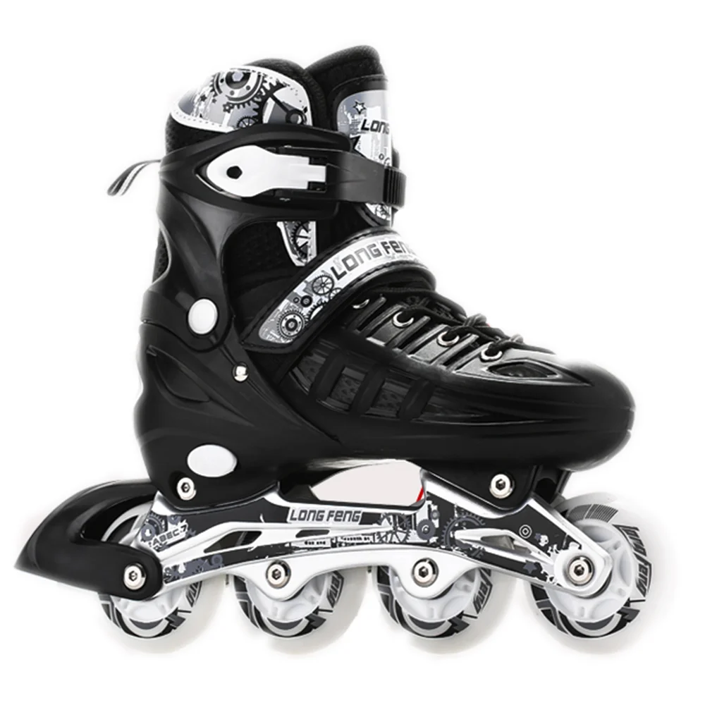 

Four Wheel Professional Adjustable Inline Roller Skates For Adult Skate Shoes