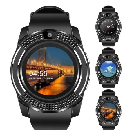 

Wholesale Sport Smart Watch IPS Touch Screen V8 Android Adult smart watch with 2G Network and Camera, Customized colors