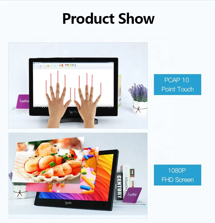 
Wholesale 10.1 15 21.5 27 Inch Lcd Touch Screen Monitor for Computer 