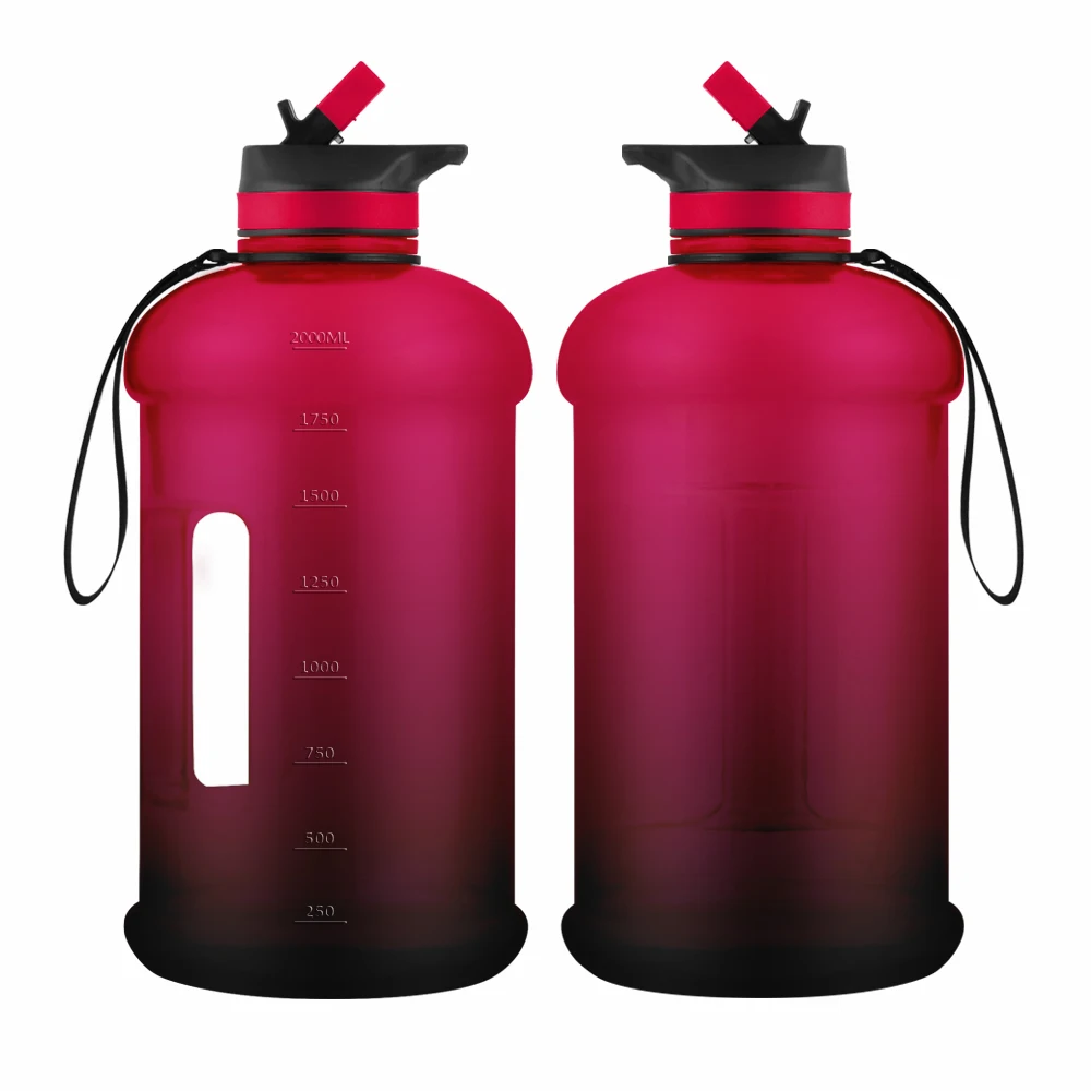 

Contemporary Food grade material PP plastic PETG fitness water bottle