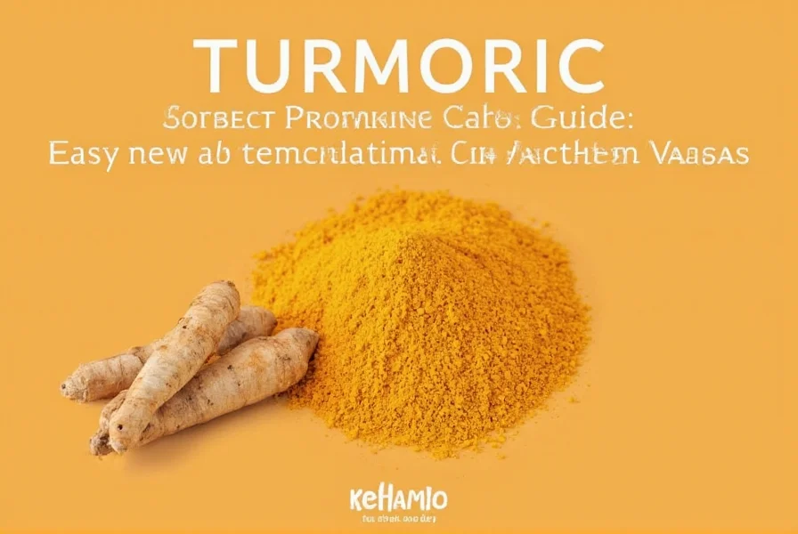 Turmeric powder being sprinkled into a cooking pot