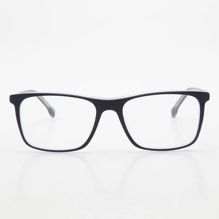 

Hot Sale Anti Blue Light blocked Eyeglasses frames Square Men Acetate Optical Glasses Spectacle Frame