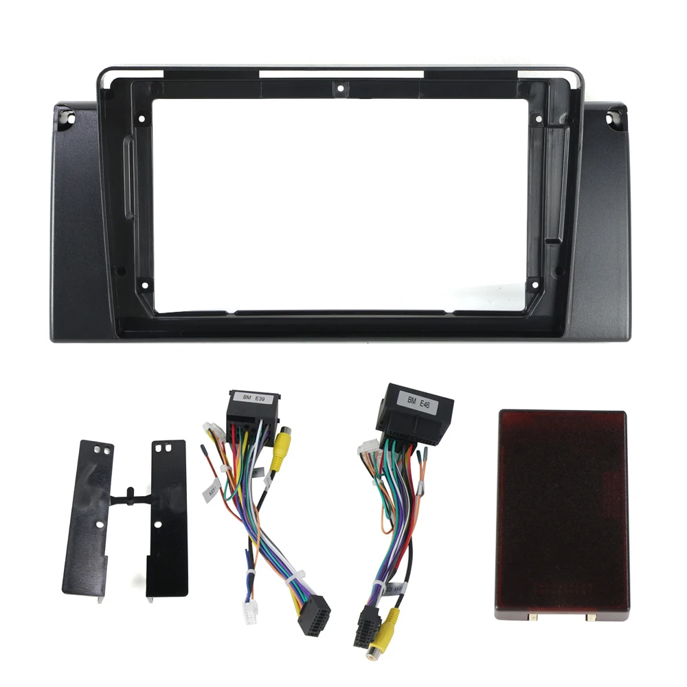 

Car Multimedia 9-inch Frame Kits For BMW E39 E53 X5 M5 1995-2006 with Cable Wiring Harness Other Auto Radio Parts Accessories