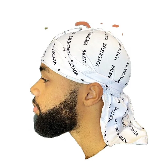 Durag Vendor Wholesale Designer Durags Silky Satin Do Rag Custom