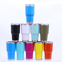 

wholesale powder coated vacuum tumbler coffee cups 30oz Insulated stainless steel tumbler for beer