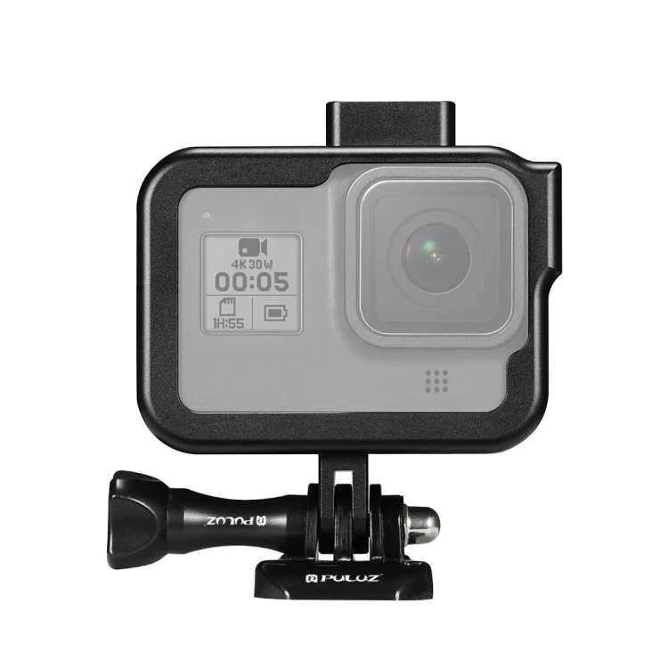 

Free Gift Housing Shell Aluminum Alloy Protective Cage Standard Border Frame Mount for GoPro HERO8 Black