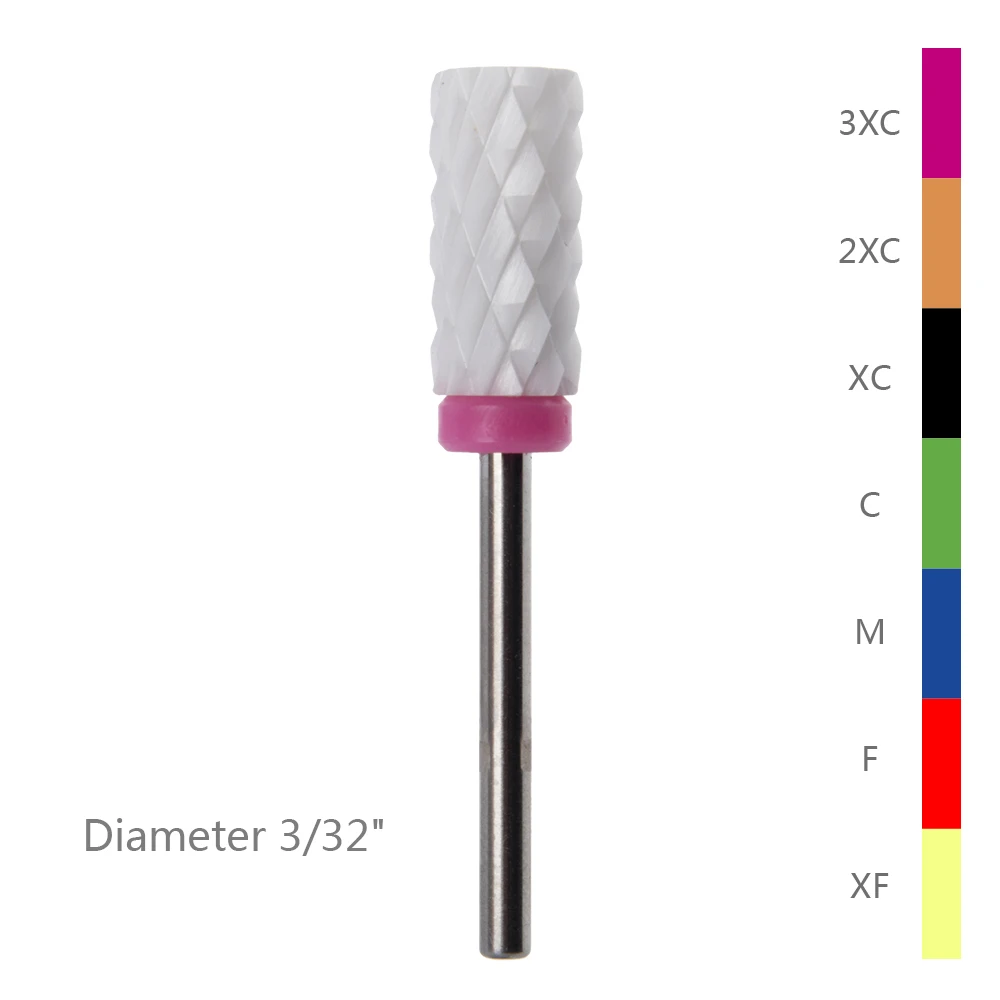 

Factory Cheap Price Drill Ceramic Bits For Nail, White/black/pink/blue
