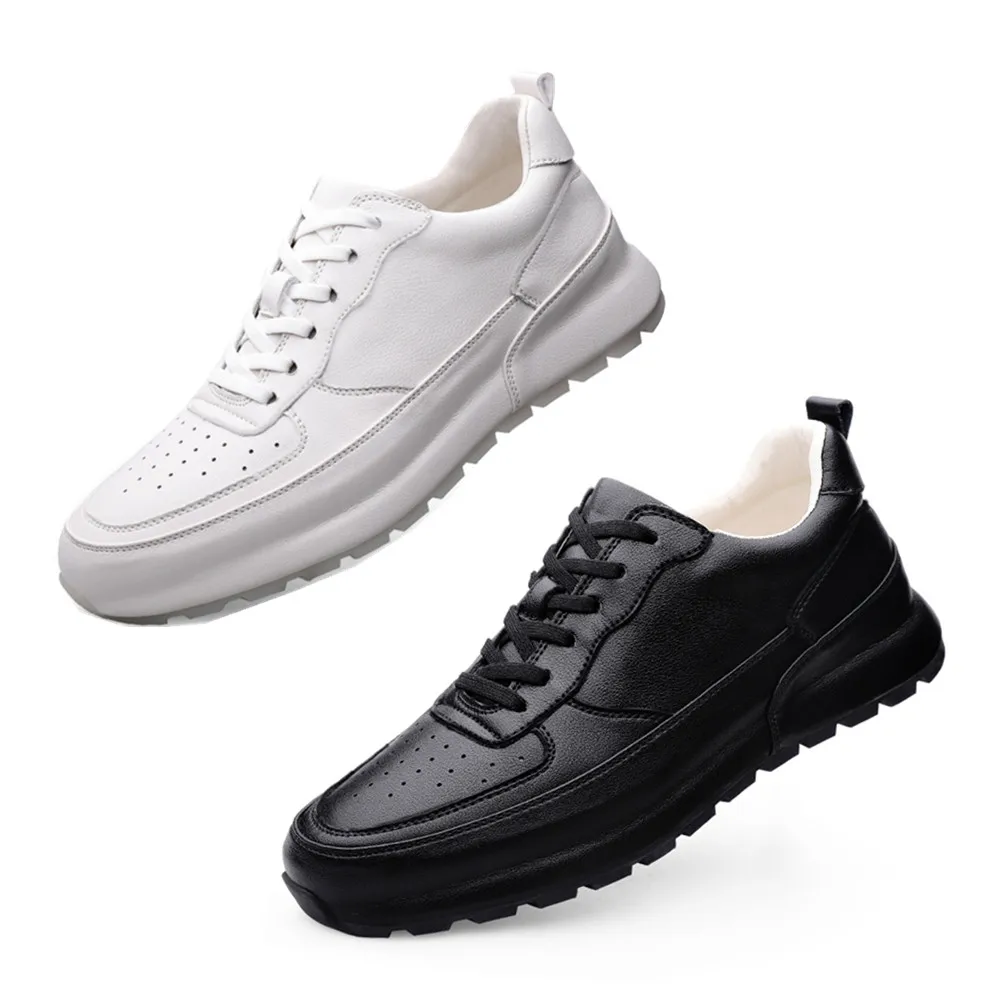 

2022 New PU Upper for Soft Outsole Breathable basketball shoes Walking Style Shoes Men's Casual Shoes