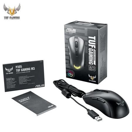 

one hand gaming mouse ASUS TUF gaming M3 7000 DPI USB RGB gaming mouse