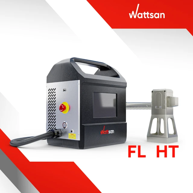 

Wattsan FL HT 20w 30w 50w JPT Handheld Portable Mini laser engraving machine 30w fiber portable marking machine wood laser