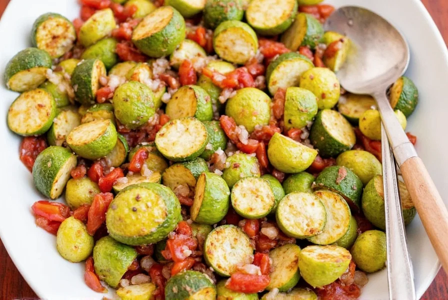 Seasoned vegetable platter