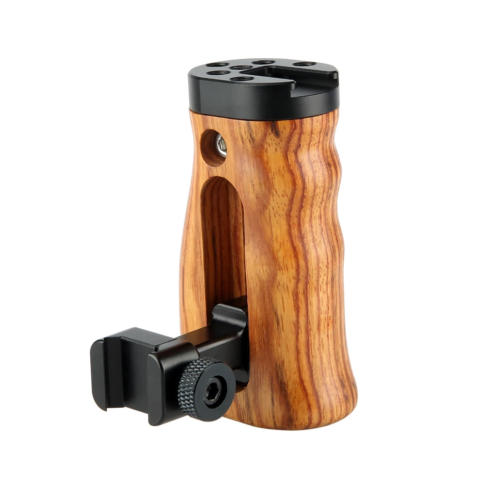 

Niceyrig Wooden NATO Side Handle Camera Wood Hand Grip